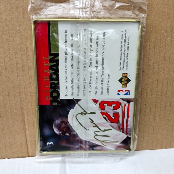 🏀⚙️Michael Jordan "3/6 Metal" Insert⚙️🏀 - Picture 2 of 2